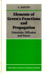 book Elements of Green's functions and propagation : potentials, diffusion, and waves