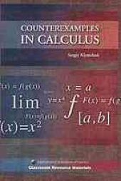 book Counterexamples in calculus