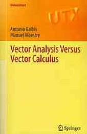 book Vector analysis versus vector calculus