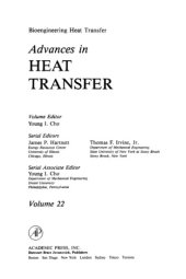 book Bioengineering Heat Transfer