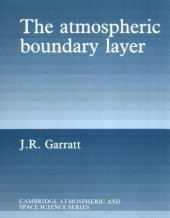 book The atmospheric boundary layer