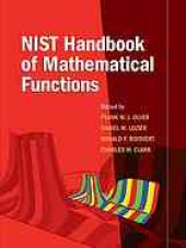 book NIST handbook of mathematical functions