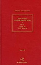 book Heat Transfer in Nuclear Reacter Safety