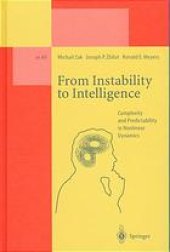 book From instability to intelligence : complexity and predictability in nonlinear dynamics