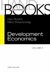 book Handbook of development economics. / Volume 5