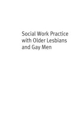 book Social work practice with older lesbians and gay men