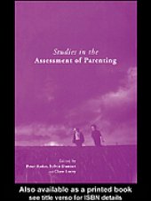 book Studies in the assessment of parenting