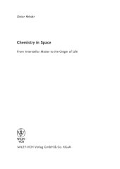 book Chemistry in Space : From Interstellar Matter to the Origin of Life