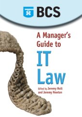 book A Manager's Guide to IT Law