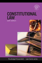 book Constitutional Lawcards