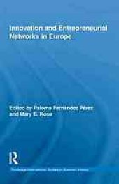 book Innovation and entrepreneurial networks in Europe