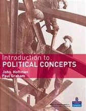 book Introduction to political concepts