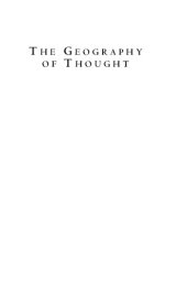 book The Geography of Thought : How Asians and Westerners Think Differently-- And Why