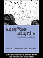 book Mapping women, making politics : feminist perspectives on political geography