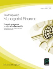 book Corporate governance : an international perspective