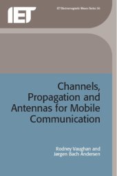 book Channels, propagation and antennas for mobile communications