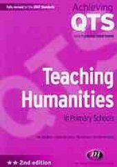 book Teaching humanities in primary schools