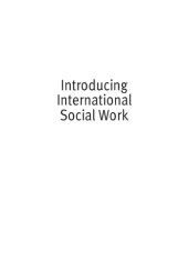 book Introducing International Social Work