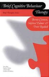 book Brief cognitive behavior therapy