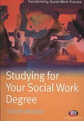 book Studying for your social work degree