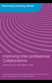 book Improving inter-profesional collaborations : learning to do multi-agency work