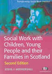 book Social work with children, young people and their families in Scotland