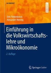 book Einführung in die Volkswirtschaftslehre und Mikroökonomie