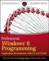 book Professional Windows 8 Programming: Application Development with C# and XAML