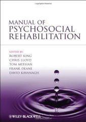 book Manual of Psychosocial Rehabilitation