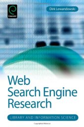 book Web Search Engine Research