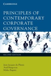 book Principles of Contemporary Corporate Governance