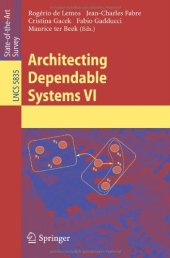 book Architecting Dependable Systems VI
