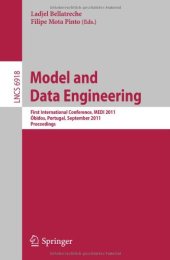 book Model and Data Engineering: First International Conference, MEDI 2011, Óbidos, Portugal, September 28-30, 2011. Proceedings