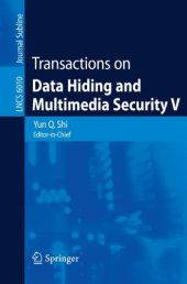 book Transactions on Data Hiding and Multimedia Security V