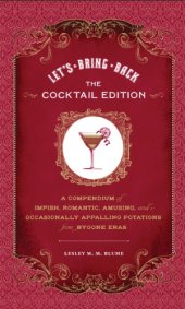 book Let's Bring Back: The Cocktail Edition