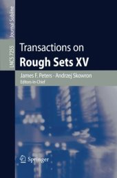 book Transactions on Rough Sets XV