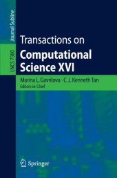 book Transactions on computational science XVI