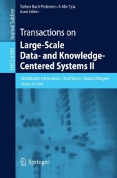 book Transactions on Large-Scale Data- and Knowledge-Centered Systems II