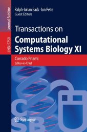 book Transactions on Computational Systems Biology XI