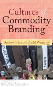 book Cultures of Commodity Branding