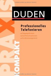 book Professionelles Telefonieren