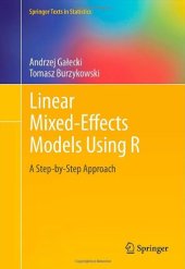 book Linear Mixed-Effects Models Using R: A Step-by-Step Approach