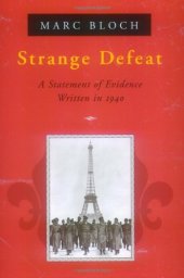 book Strange Defeat: a statement of evidence written in 1940