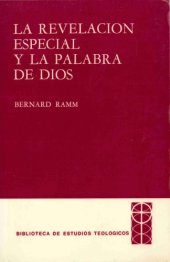 book La revelacion especial y la Palabra de Dios