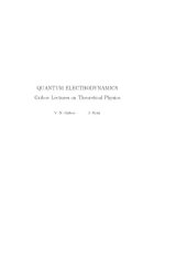 book Quantum electrodynamics (Gribov's lectures on theoretical physics)  (bookmarked)