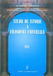 book Studii de istorie a filosofiei universale, vol. 19