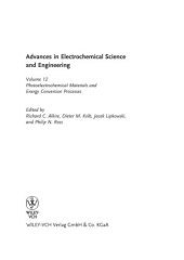 book Photoelectrochemical materials and energy conversion processes