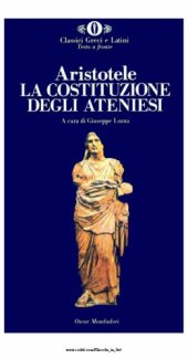 book La costituzione degli ateniesi