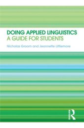 book Doing applied linguistics : a guide for students