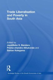 book Trade Liberalisation and Poverty in South Asia